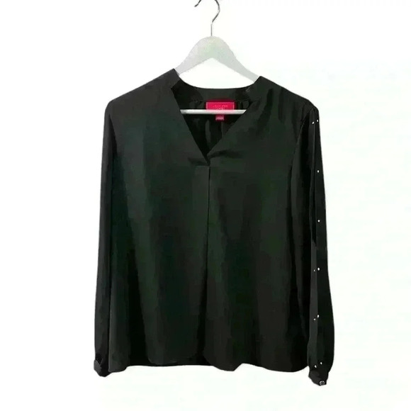 Jennifer Lopez Black Van Long Open Sleeves Blouse – Size Large - Picture 1 of 6